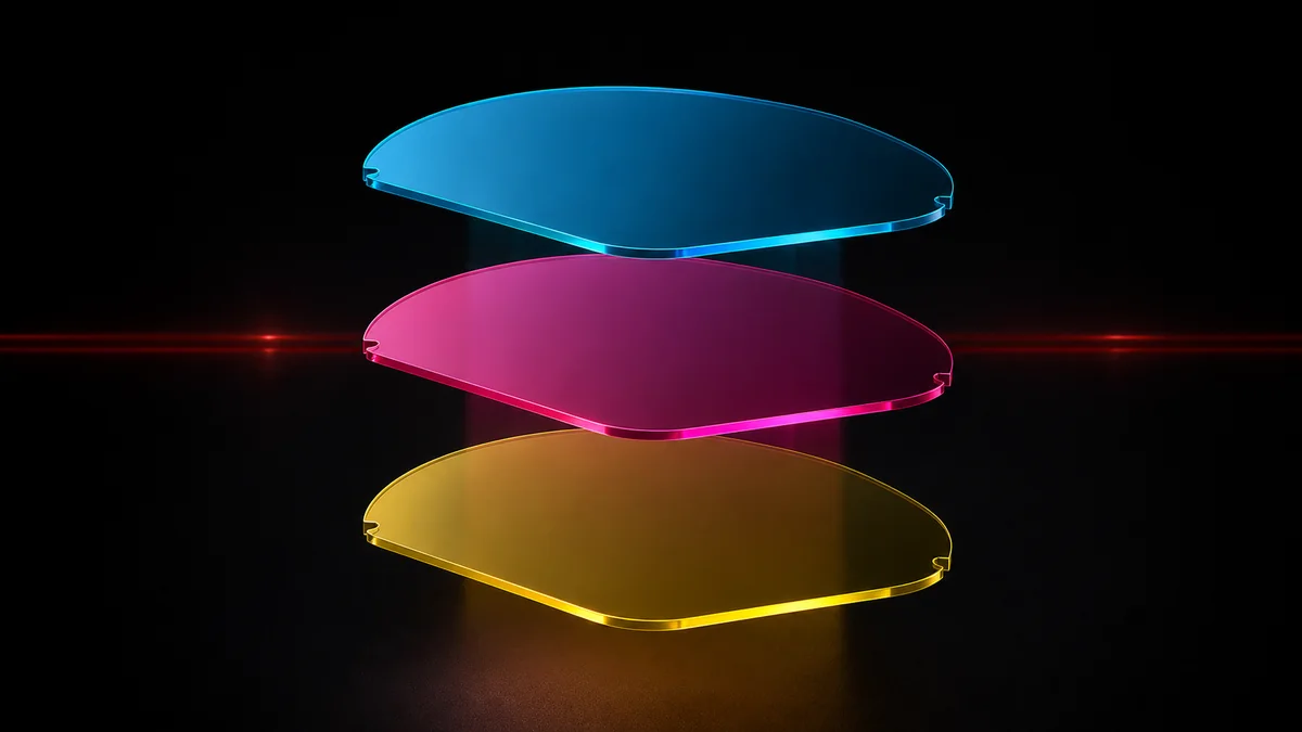 North Star-H8 CMY color mixing flags