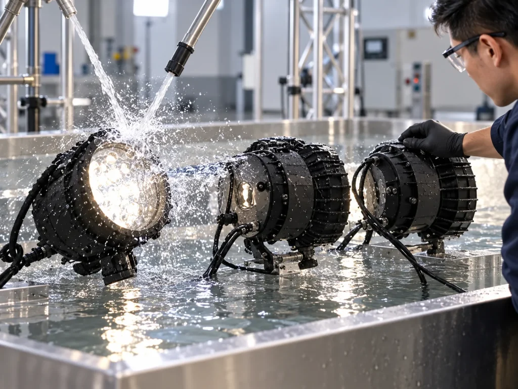 Illustrative image: test water