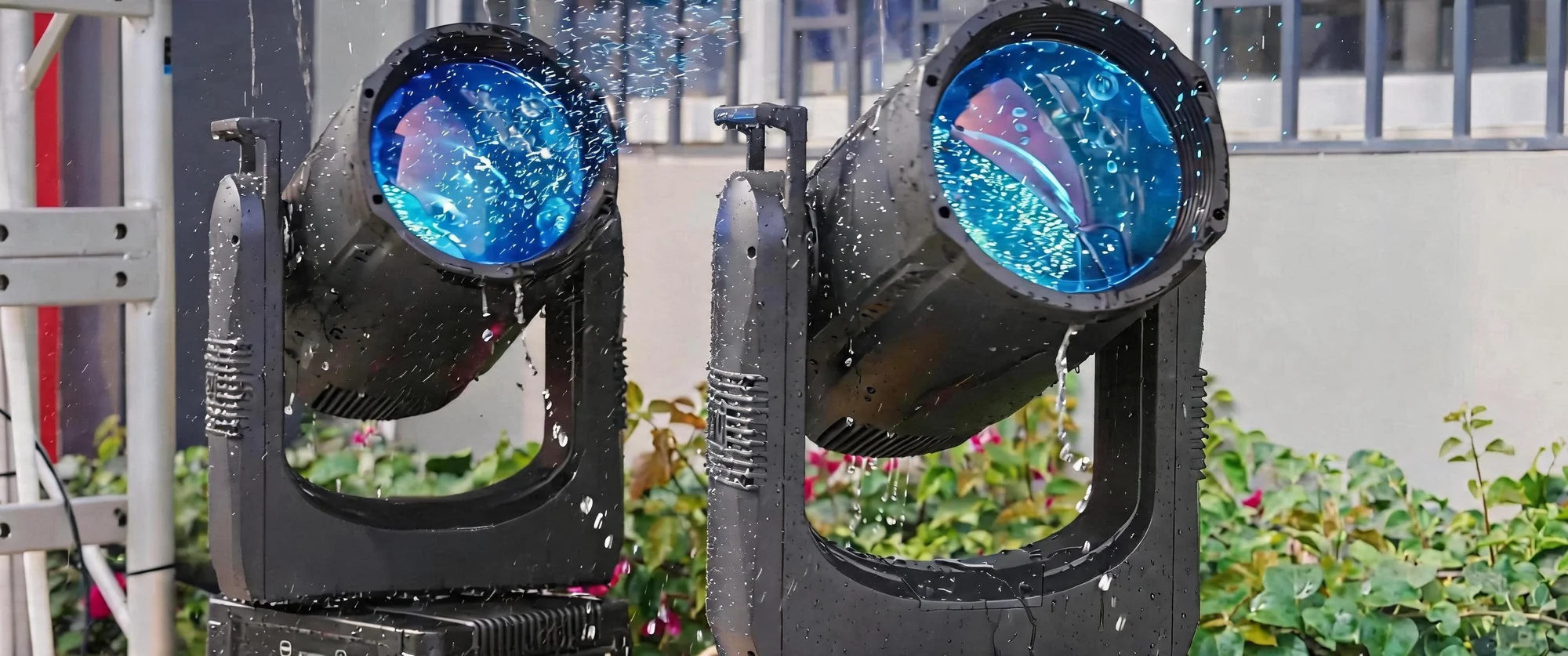 Hengmei fixture water spray testing